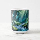 Verzauberter Wald Becher Kaffeetasse (Mittel)