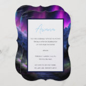 verzauberter Wald Einladung (Vorne/Hinten)