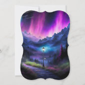 verzauberter Wald Einladung (Rückseite)