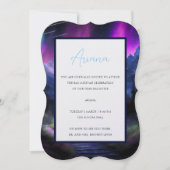 verzauberter Wald Einladung (Vorderseite)