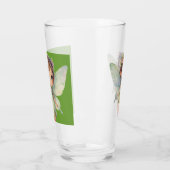 Verzauberter Wald Fee: pastellgrüner Sprite Glas (Links)