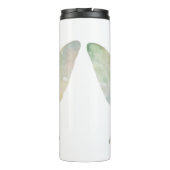 Verzauberter Wald Fee: pastellgrüner Sprite Thermosbecher (Rückseite)