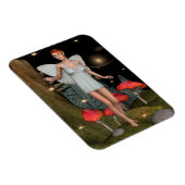 Verzauberter Wald Feenpilz Fantasy Kunst Magnet (Rechte Seite)
