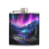 verzauberter Wald Flachmann (Vorderseite)