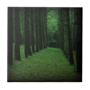 verzauberter Wald Fliese