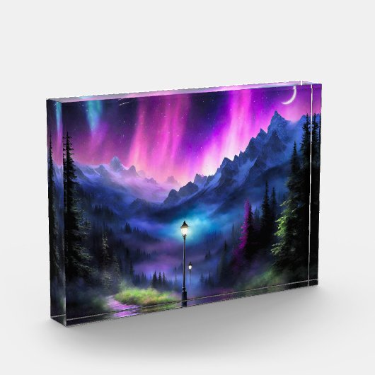 verzauberter Wald Fotoblock (Links)