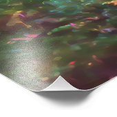 Verzauberter Wald Fotodruck (Ecke)