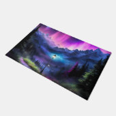 verzauberter Wald Fußmatte (Schrägansicht)