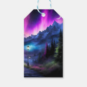 verzauberter Wald Geschenkanhänger (Rückseite)