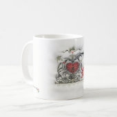 Verzauberter Wald Kaffeetasse (Vorderseite Links)