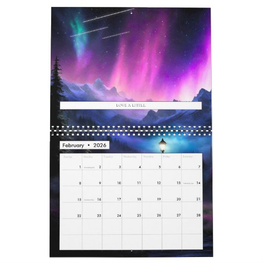 verzauberter Wald Kalender (Feb 2026)