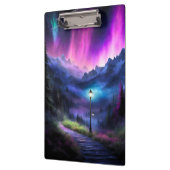 verzauberter Wald Klemmbrett (Links)