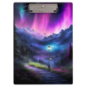 verzauberter Wald Klemmbrett (Vorderseite)