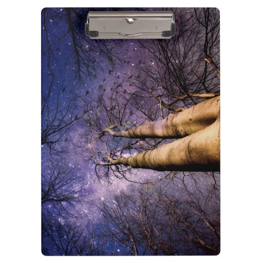 verzauberter Wald Klemmbrett (Vorderseite)