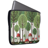 Verzauberter Wald Laptopschutzhülle (Vorne Rechts)