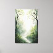 verzauberter Wald Leinwanddruck (Vorderseite)