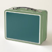 Verzauberter Wald-Lunchbox Metall Brotdose (Rückseite)
