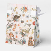 Verzauberter Wald Magische Fee Geburtstag Geschenkschachtel (Rückseite)