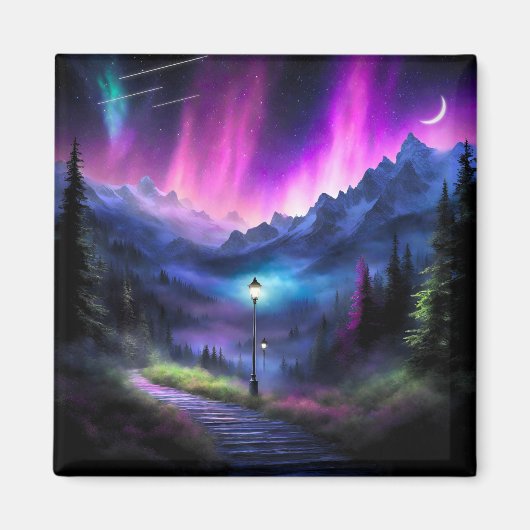 verzauberter Wald Magnet (Vorne)