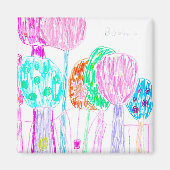 verzauberter Wald Magnet (Vorne)