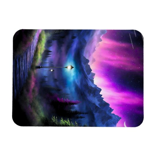 verzauberter Wald Magnet (Horizontal)