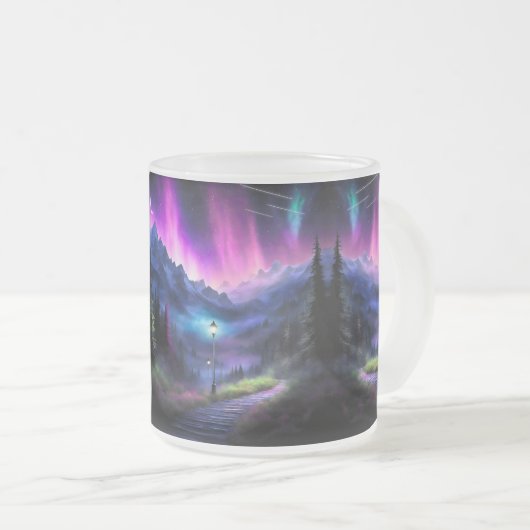 verzauberter Wald Mattglastasse (VorderseiteRechts)