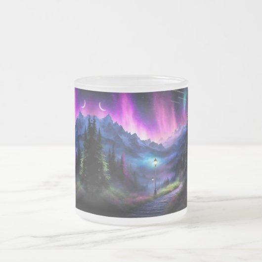 verzauberter Wald Mattglastasse (Mittel)