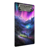 verzauberter Wald Mini Klemmbrett (Schrägansicht)