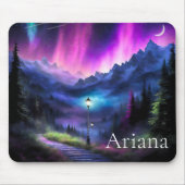 verzauberter Wald Mousepad (Vorne)