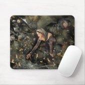 verzauberter Wald Mousepad (Mit Mouse)