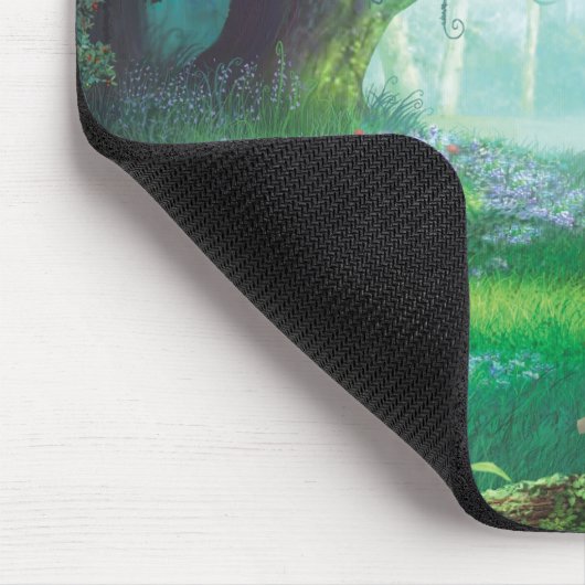 Verzauberter Wald Mousepad (Ecke)
