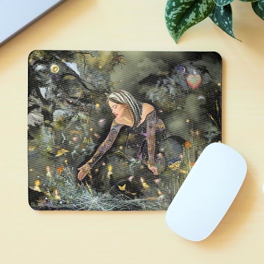 verzauberter Wald Mousepad