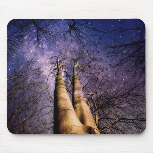verzauberter Wald Mousepad (Vorne)
