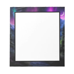 verzauberter Wald Notizblock