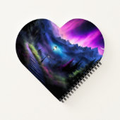 verzauberter Wald Notizblock (Rückseite)