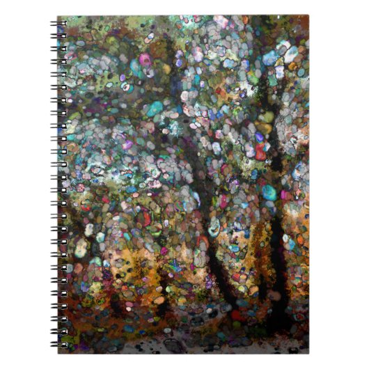 verzauberter Wald Notizblock (Vorderseite)