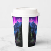 verzauberter Wald Pappbecher (Links)