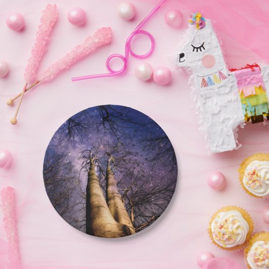 verzauberter Wald Pappteller (Party)