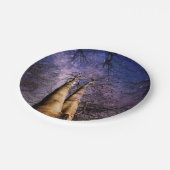 verzauberter Wald Pappteller (Schrägansicht)