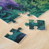 Verzauberter Wald Pferd Puzzle (Seite)