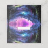 verzauberter Wald Platzkarte (Außenseite Aufgefaltet)