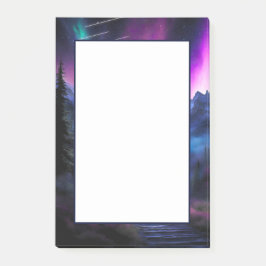 verzauberter Wald Post-it Klebezettel