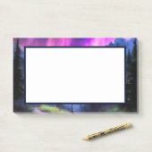 verzauberter Wald Post-it Klebezettel (Auf Schreibtisch)