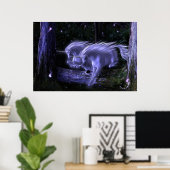 verzauberter Wald Poster (Heimbüro)