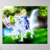 verzauberter Wald Poster (Vorne)