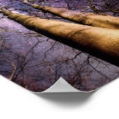 verzauberter Wald Poster (Ecke)