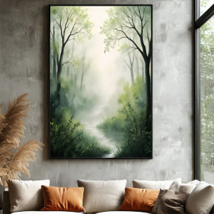 verzauberter Wald Poster