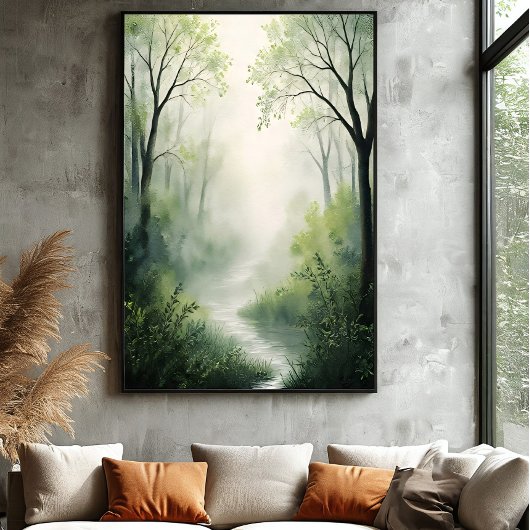 verzauberter Wald Poster