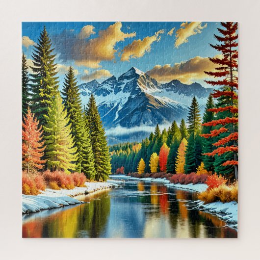 verzauberter Wald Puzzle (Vertikal)