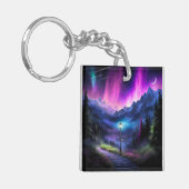 verzauberter Wald Schlüsselanhänger (Vorderseite links)